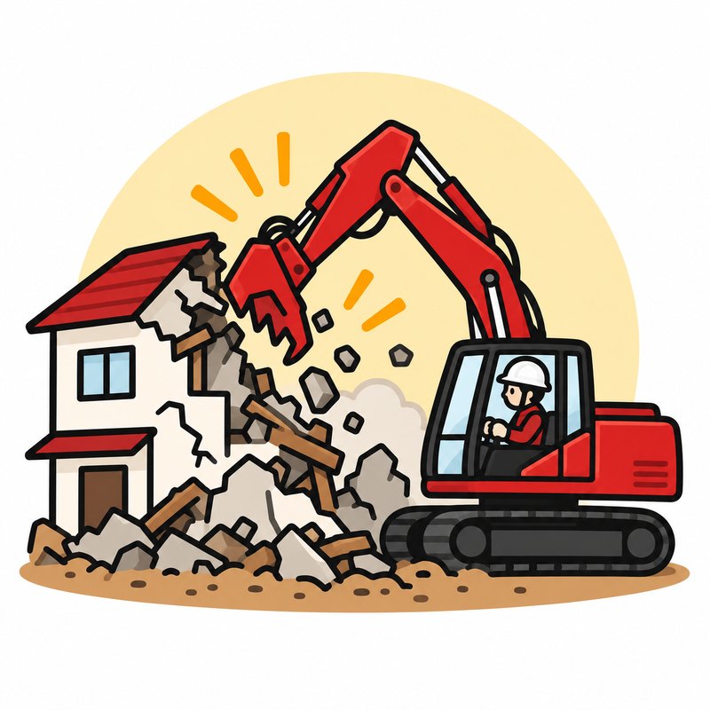 解体工事|解体工事の流れ